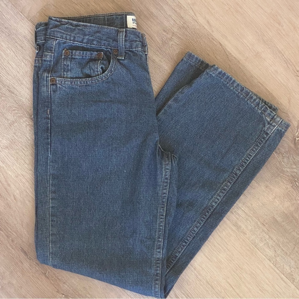 NEW Urban Pipeline Denim Blue Jeans Hidden Adjustable Waist Boys’ Size 14
